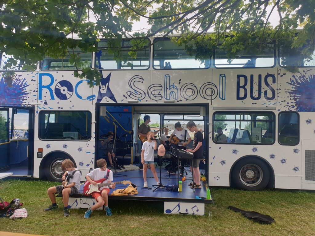 Rock School Bus | Bringing the magic of music to your community